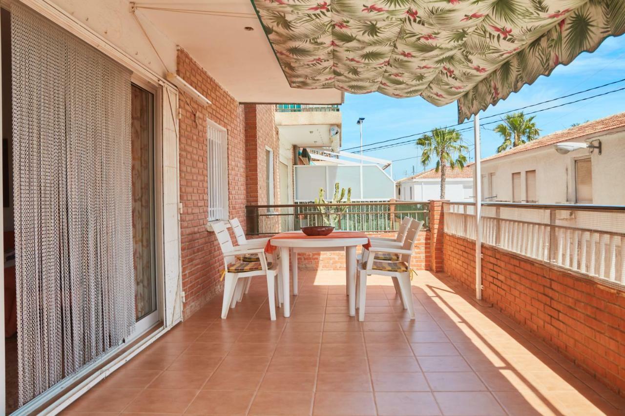 Grosse Sonnenterrasse, 200 Meter Zum Strand... Santa Pola Esterno foto